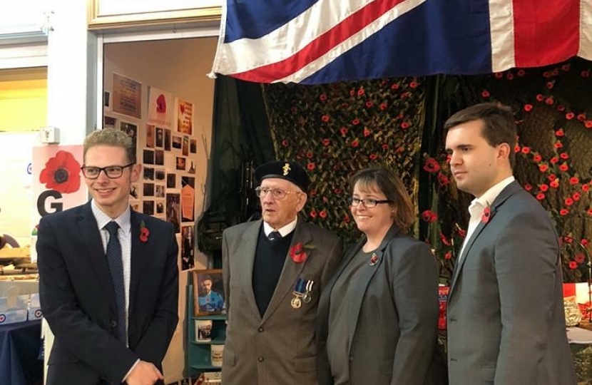 Longton Market Armistice Day 2018