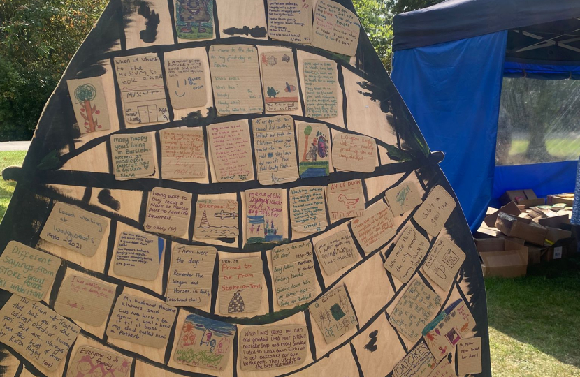 One of the Stories in the Park activities