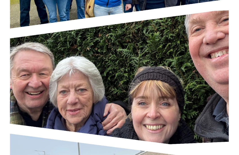 January Campaigning montage