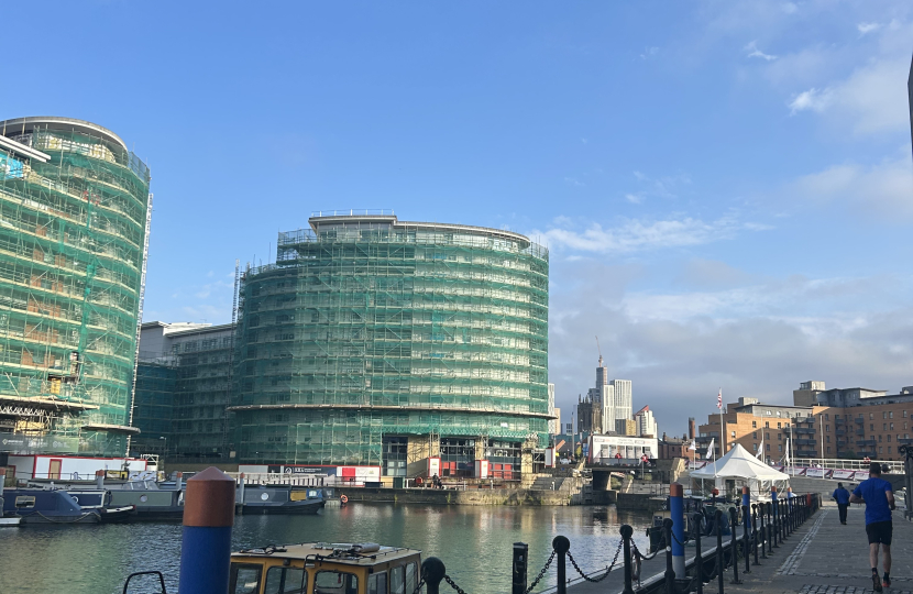 Leeds Royal Armoury looking terrific for UKREiiF