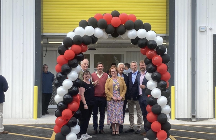 Officially opening of the Go Store