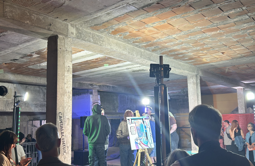 Artists in action