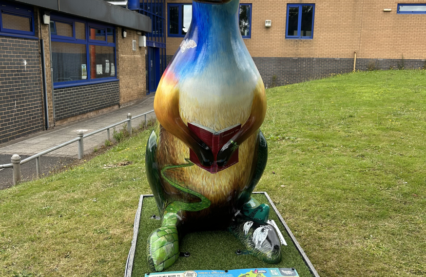 Wallaby in Blythe Bridge