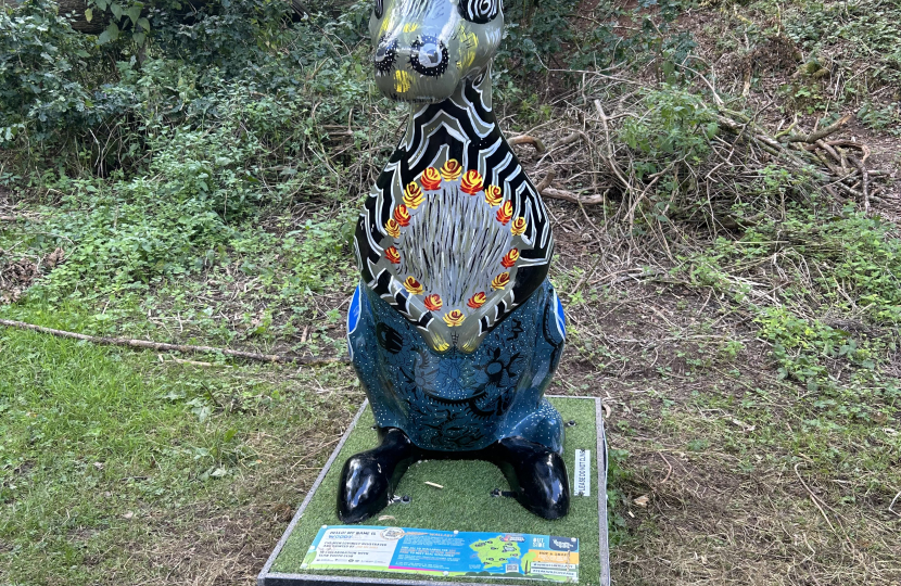 Wallaby at Oakamoor