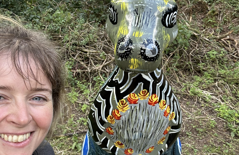 Abi and the Oakamoor wallaby