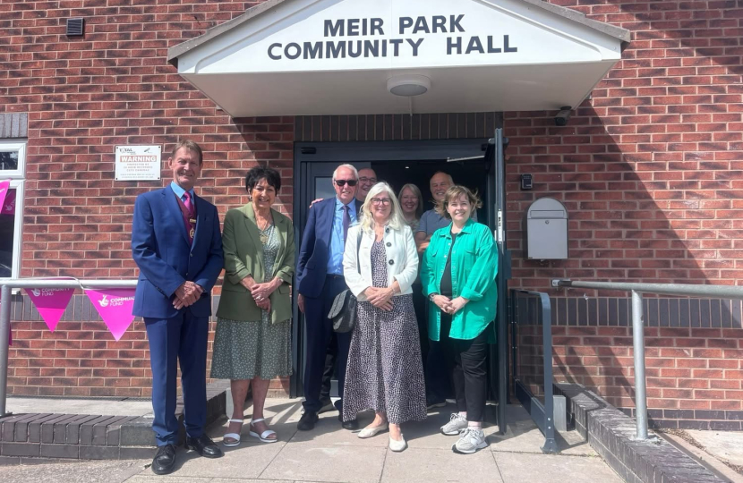 Abi Brown and others at the opening