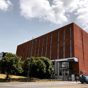 Exterior of the new Hilton Garden Inn, Stoke-on-Trent 
