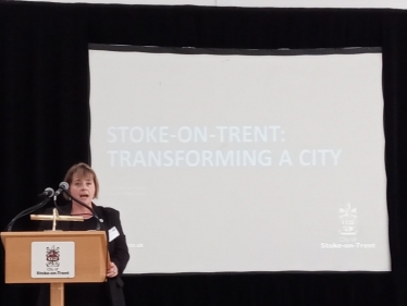 Abi Brown talking about ‘Transforming A City’