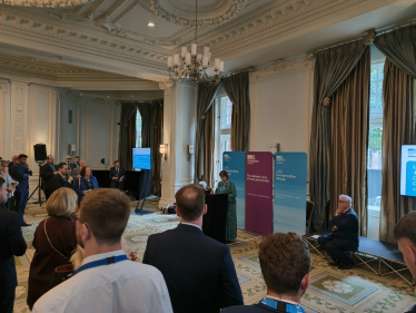 Abi Brown opening the LGA Conservatives reception