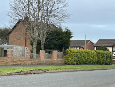 Damage to Lysander Road verge