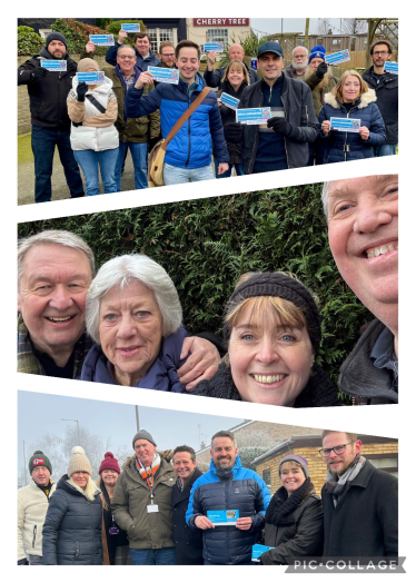January Campaigning montage